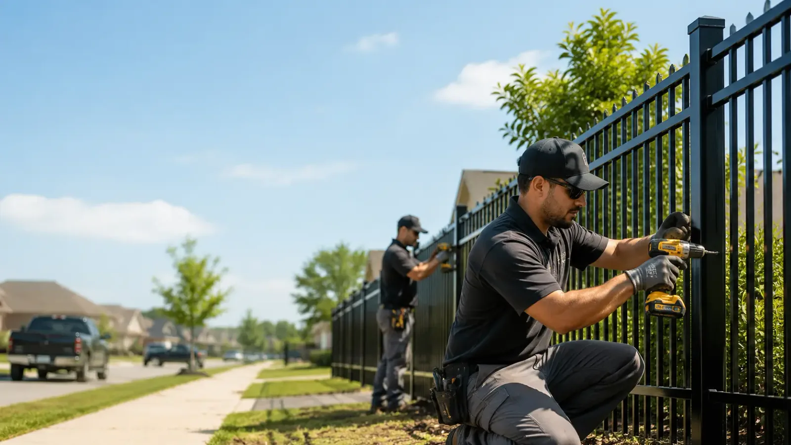 Metal Fence Installation in Greenhurst, NY